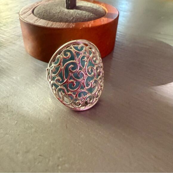 925 Sterling Silver Ring Size 6 - Picture 7 of 15